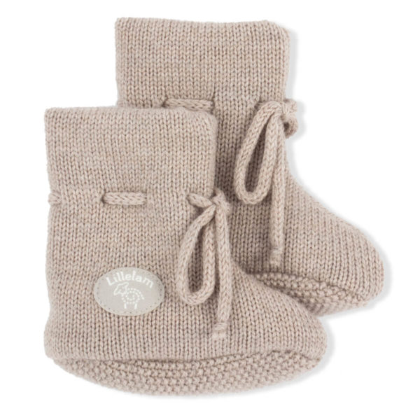 Lillelam_Babytøfler classic_beige