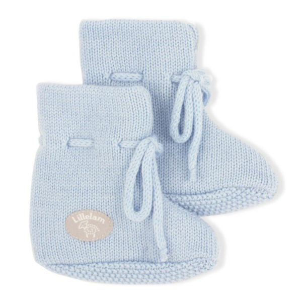 Lillelam_Babytøfler classic_lyseblå