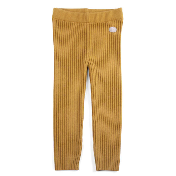 Lillelam_Bukse classic ribb_oker