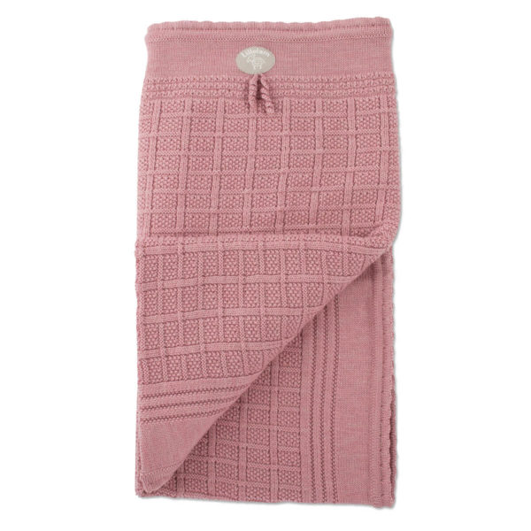 Lillelam_Blanket classic_heather Wool blanket from Lillelam in 100% Merino in colour heather