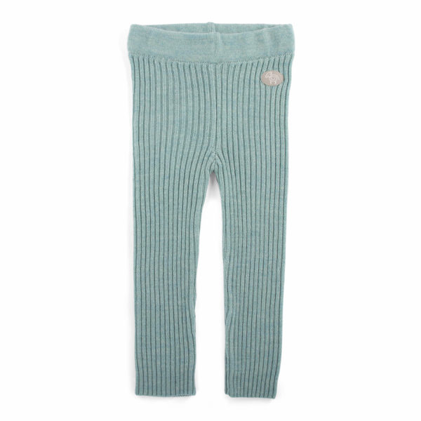 Lillelam_BukseBasicRibb_sjøgrønn
