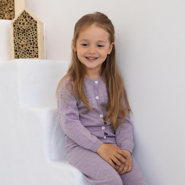 Lillelam_Jakke tynn classic_lys plomme