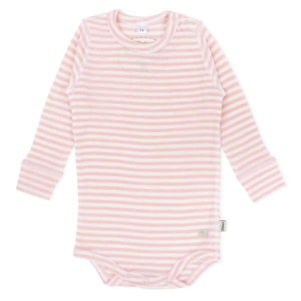 Lillelam_Ullbody striper_rosa