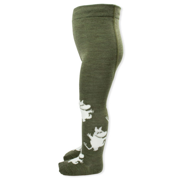 Lillelam_Ullstrømpebukse Mummi_oliven 2
