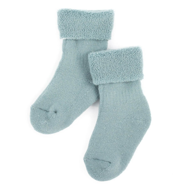 Lillelam_2pk Ullsokk baby_sjøgrønn