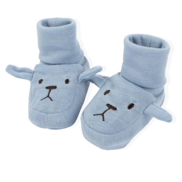 Lillelam_Lammi tøffel_lyseblå 1