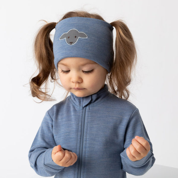 Lillelam_Pannebånd aktiv_mellomblå jente