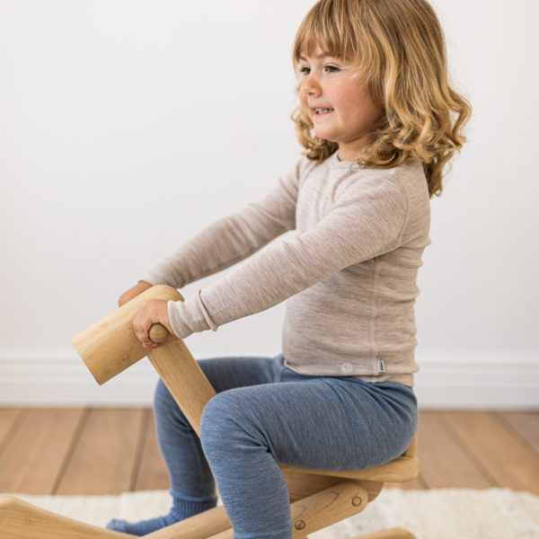 Ulltrøye lyse beige