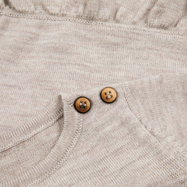 Lillelam_Romperkjole Baby Natur_lys beige 3