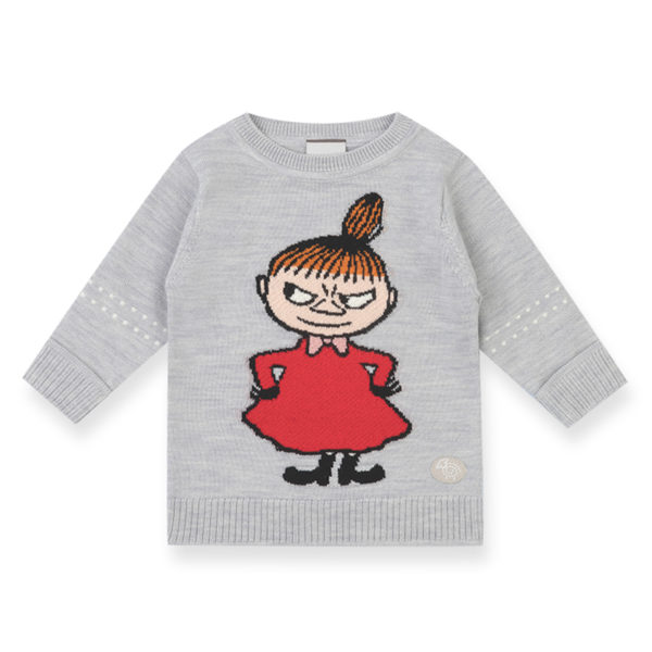 Lillelam_Genser Lille My_mellomgrå - Jumper Little My_medium grey 1