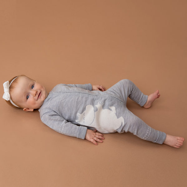 Lillelam_Sparkedress tynn Mummi_mellomgrå