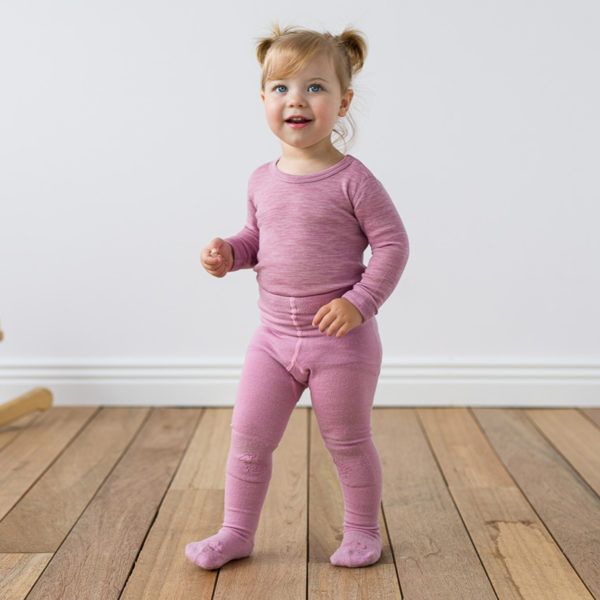 Lillelam_Strømpebukse antiskli_lyng