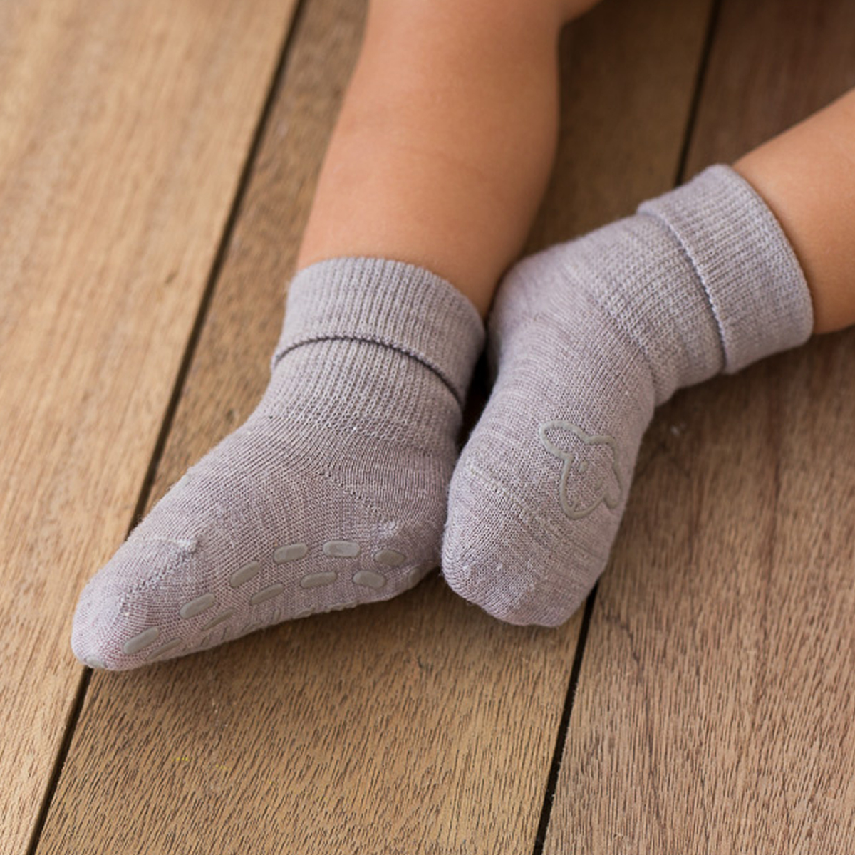 Lillelam Wool sock anti-slip