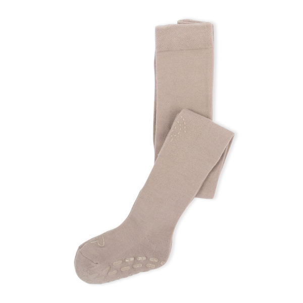 Lillelam_Ullstrømpebukse antiskli_beige 1